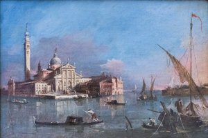 Näkymä San Giorgio Maggiorelle, Francesco Guardi od Francesco Guardi