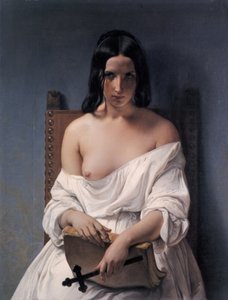 Italština:  La Meditazione Meditace o dějinách Itálie od Francesco Hayez