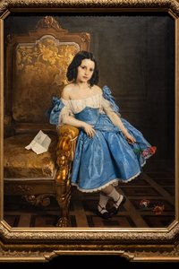 Portrét hraběnky Luigia Negroni Prati Morosini od Francesco Hayez