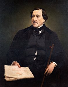 Portrét Gioachina Rossiniho (Pesaro od Francesco Hayez