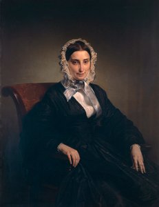Portrét Teresy Borri (druhé manželky Alessandra Manzoniho) od Francesca Hayeze (1791-1882) od Francesco Hayez