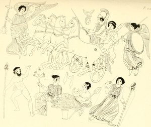 INGHIRAMI(1835) Malby na fiktických vázách Vol3 T225 (14784907835) od Francesco Inghirami
