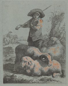 Stálý pastýř, 1760. od Francesco Londonio