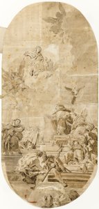 Studie k Růžencovému ustanovení svatého Dominika od Francesco Lorenzi