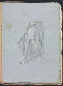 Verona Sketchbook: Draperie s nohou (strana 83) od Francesco Lorenzi