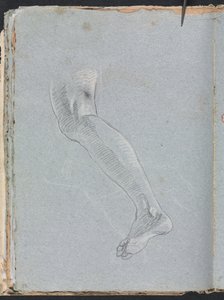 Verona Sketchbook: Levá noha strana 28, 1760. od Francesco Lorenzi