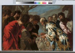 Joseph Sold by His Brothers, c.1657-58 (olej na plátně)