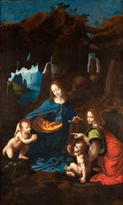 Virgin of the Rocks of Borghetto, cca 1518-1520.