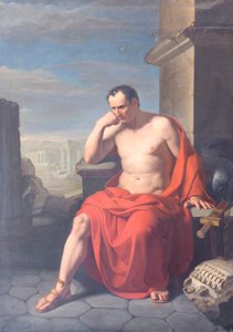 Marius sedící na ruinách Kartága, Francesco Oliva od Francesco Oliva