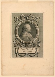 Papež Pius VI. (1775-1799) od Francesco Piranesi