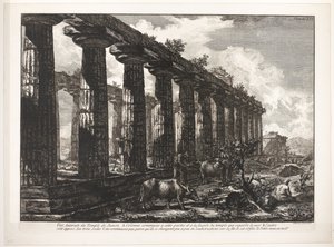 Chrám Athény v Paestum Tempel van Juno