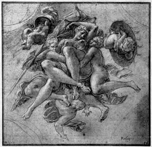 Design pro Ulysses Gallery, Fontainebleau, c1540, 1926