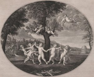 Cupids slaví znásilnění Proserpiny, 1805-12.