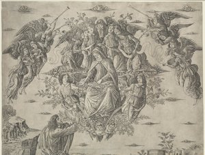 Nanebevzetí Panny Marie od Francesco Rosselli