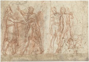 Útok na Caius Marius od Francesco Ruviale