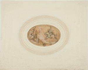 Marcus Curtius Skok do propasti od Francesco Salviati