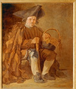 Vieil homme au chapeau - Chudák v klobouku ... od Francesco Sasso