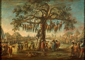 The Writchedness of the War: the Hanged Men od Francesca Simoniniho