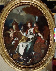 Alegorie Evropy (olej na plátně) od Francesco Solimena