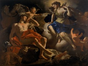 Diana a Endymion od Francesco Solimena