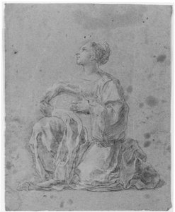 Klečící žena od Francesco Solimena