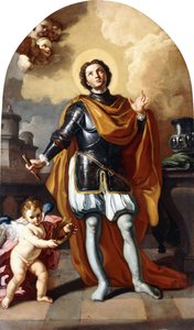 Saint Louis Francouzský, od Francesco Solimena