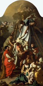 Sestup z kříže, 1729 od Francesco Solimena