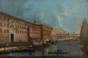 Francesco Tironi Pohled na benátskou kotlinu svatého Marka