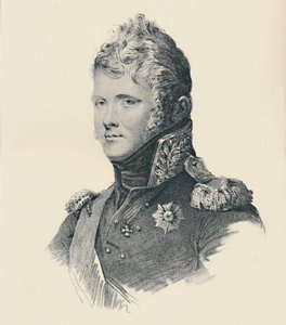 Alexandr I., ruský císař, c1800, 1896 od Francesco Vendramini