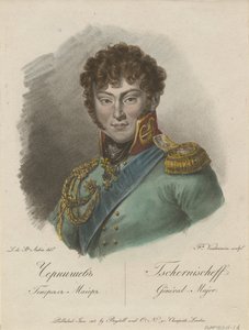 Portrét hraběte Alexandra Ivanoviče Černyšova 1786-1857, 1813