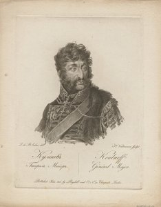 Jakov Petrovič Kulněv 1763-1812, 1813 od Francesco Vendramini