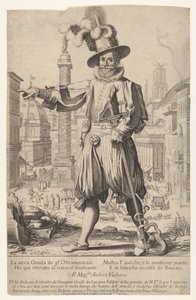 Giovanni Alto Johann Alten, Ioannes Altus stojící na kopci Quirinal v Římě s ním...,