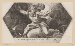 Bůh odděluje světlo od temnoty Obrazy v Raphaelově lodžii (název série) La Sacra Genesi (název série)