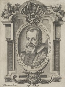Portrét Galileo Galilei, 1613. od Francesco Villamena