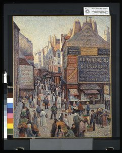 Rue Mouffetard (olej na plátně)