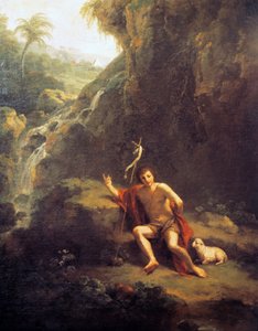 Krajina se svatým Janem Křtitelem od Francesco Zuccarelli