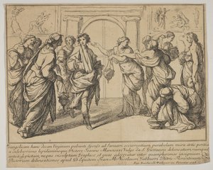 Moudré a pošetilé panny, 1728. od Francesco Zuccarelli