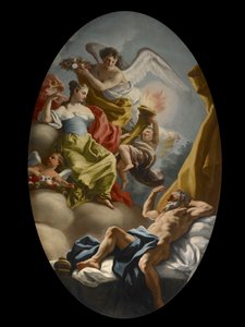 Alegorie moudrosti a pravdy, kolem roku 1750