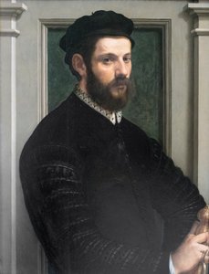 Portrét gentlemana od Francesco de Rossi Salviati Cecchino