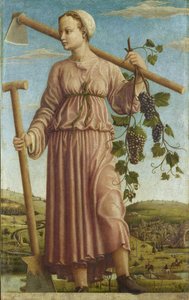 The Muse Polyhymnia, asi 1459. od Francesco del Cossa