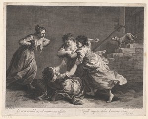 ženy bojující Ženy Fighting (název série) od Francesco del Pedro