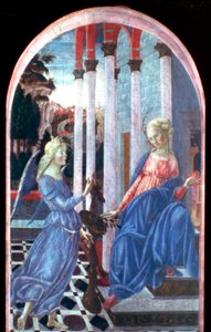 Zvěstování, c1470-1472