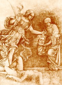 Judith a Holofernes od Francesco school of Francia