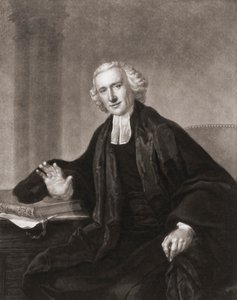 William Romaine. Portrét. (tisk) od Francis (after) Cotes
