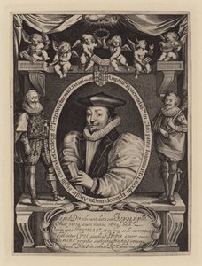 John Williams, biskup z Lincolnu, pozdější arcibiskup z Yorku, c1621 (rytina) od Francis (after) Delaram