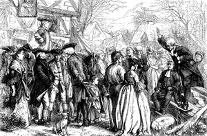 John a Charles Wesley kázání pod širým nebem v Bristolu, 1739 1868