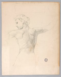 Náčrt pro "Noc" od Francis Augustus Lathrop