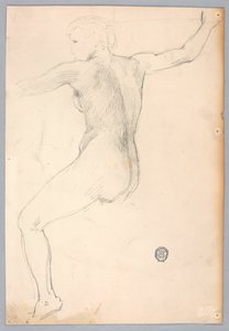Náčrt pro "Noc" od Francis Augustus Lathrop