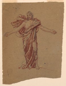 Study for Christ, Chancell of St. Bartholomew, New York od Francis Augustus Lathrop