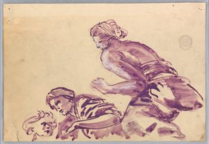 Studie obrazců pro strop od Francis Augustus Lathrop
